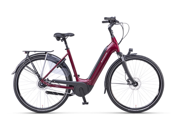 Batavus Finez E-go Power RT 625 dark red glossy